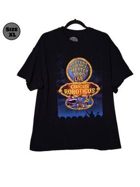 Mystery Science Theater 3000 Live Circus Roboticus USED Shirt (XL, Black, MST3K)